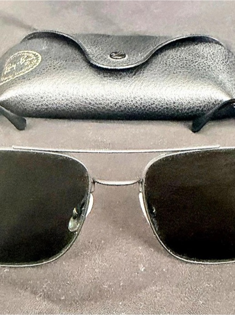 Ray-Ban Andrea RB3595 Black Metal Frame Sunglasses